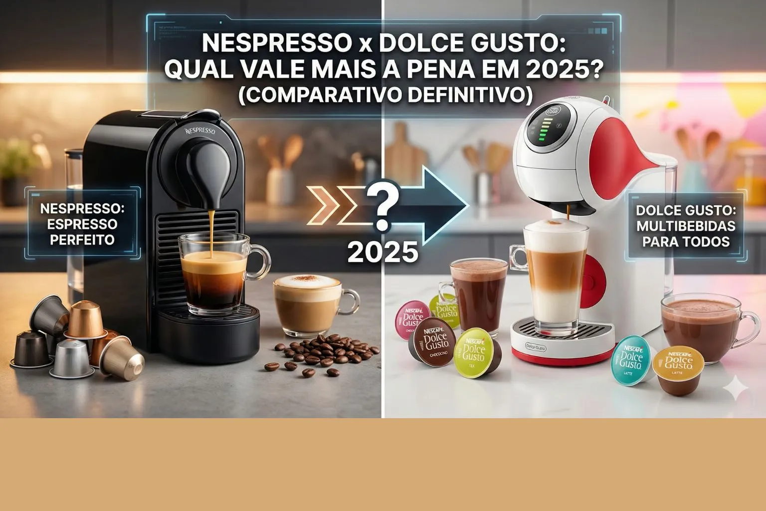 Nespresso x Dolce Gusto